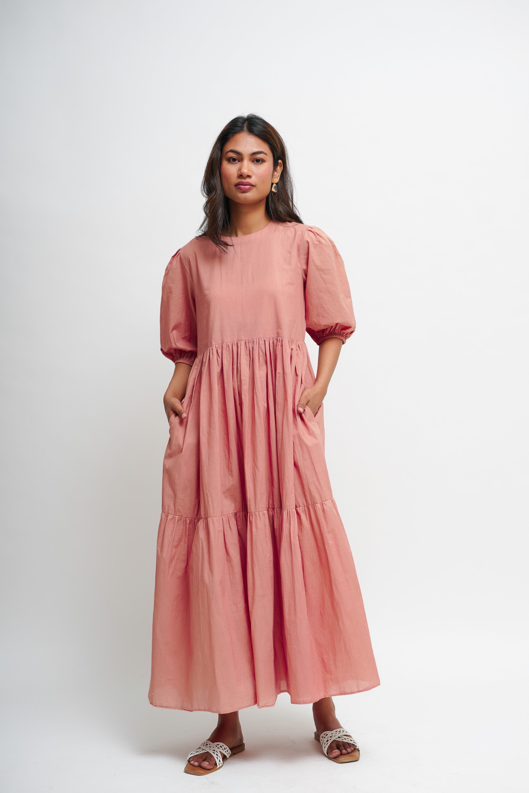 Soft Petal Pink Badal Dress
