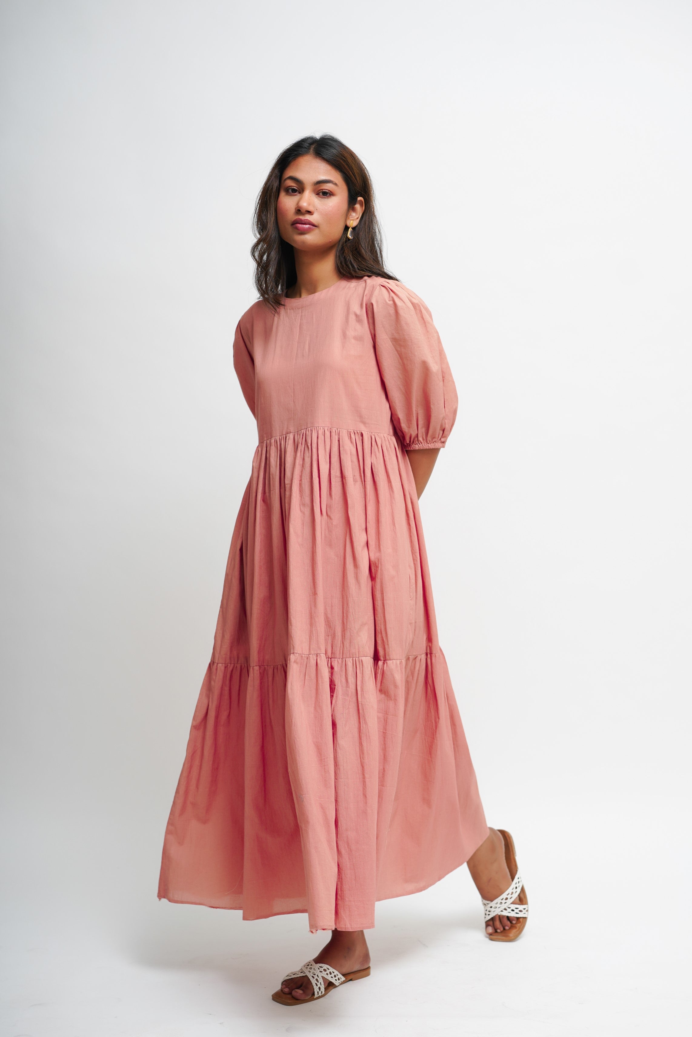 Soft Petal Pink Badal Dress