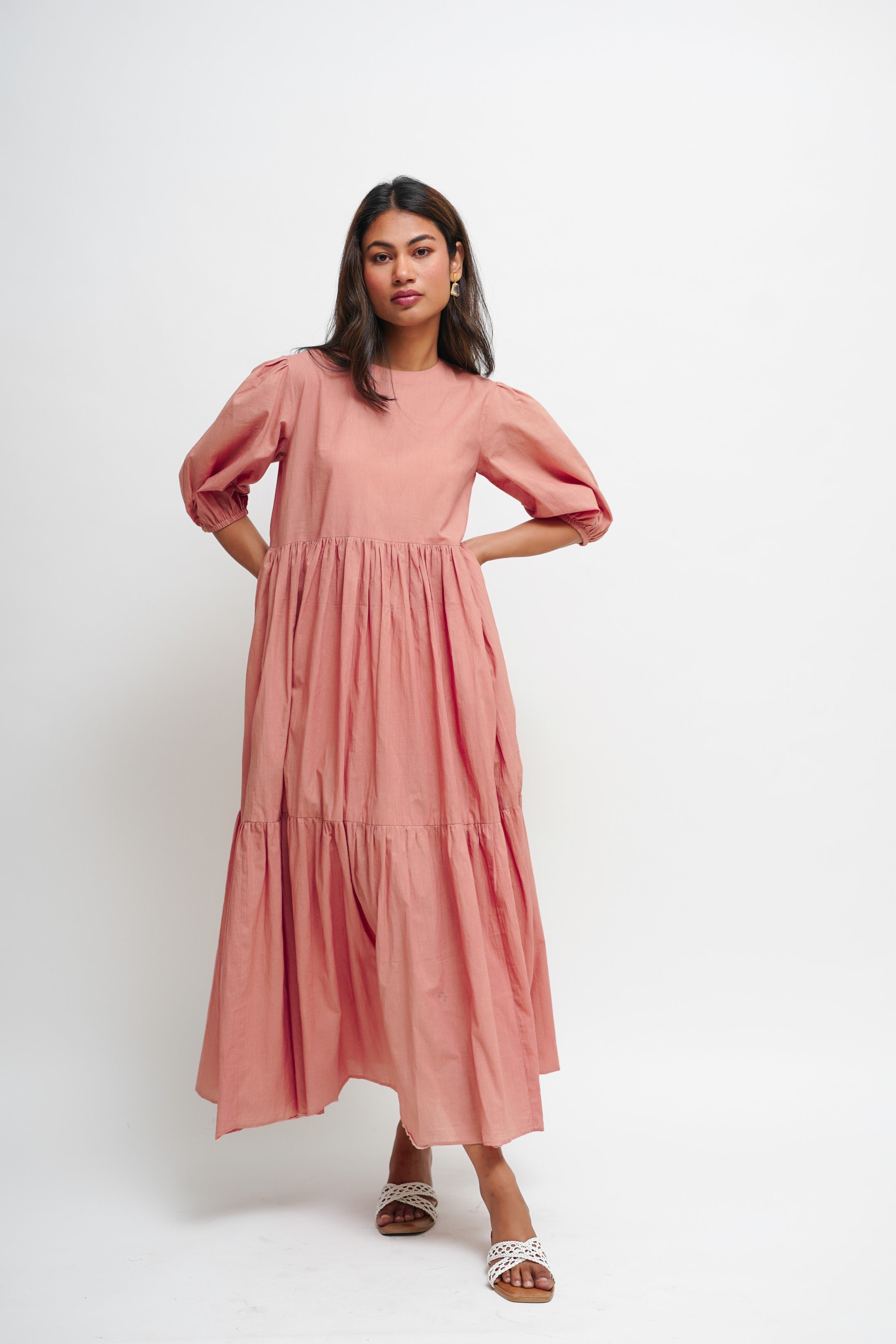 Soft Petal Pink Badal Dress