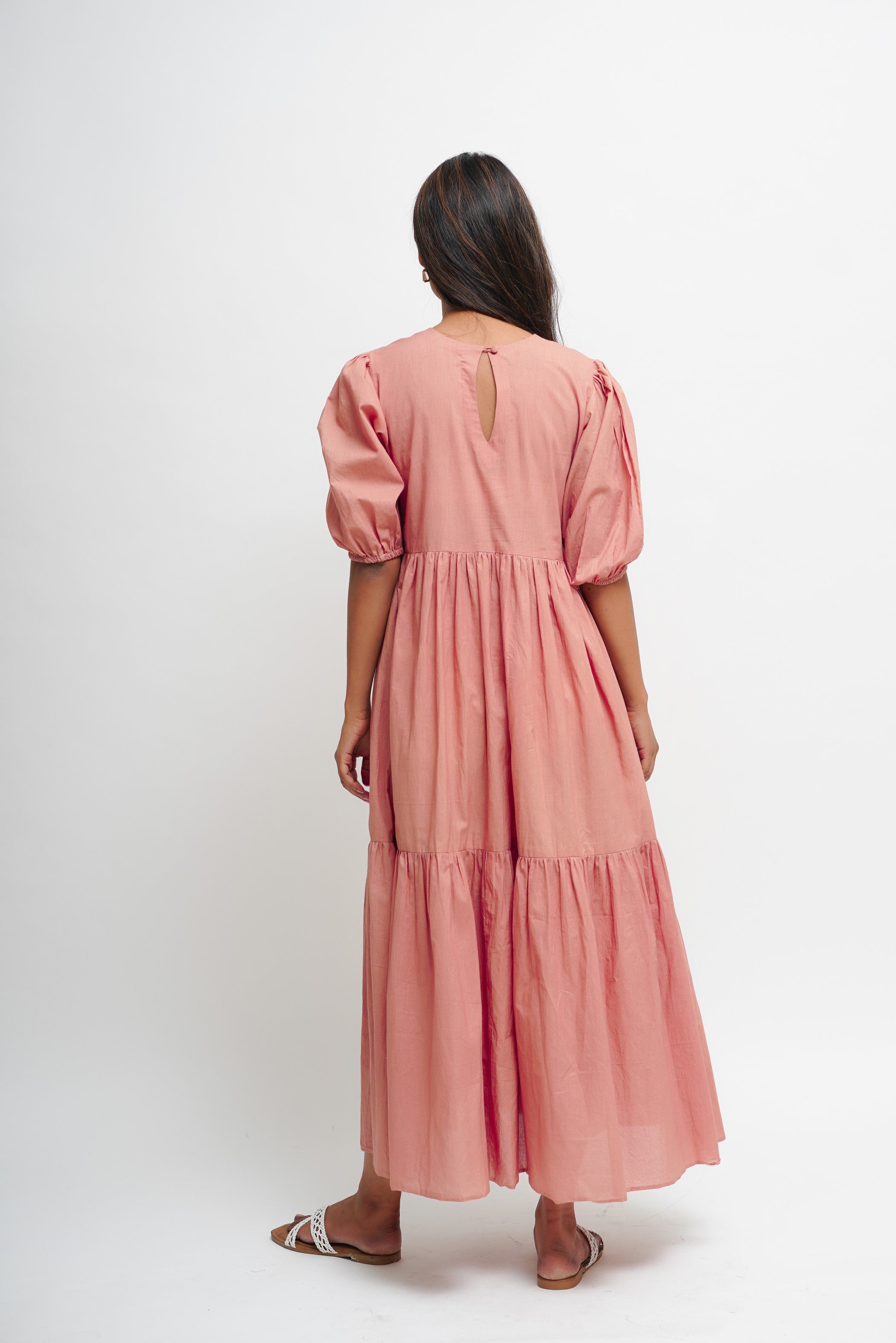 Soft Petal Pink Badal Dress