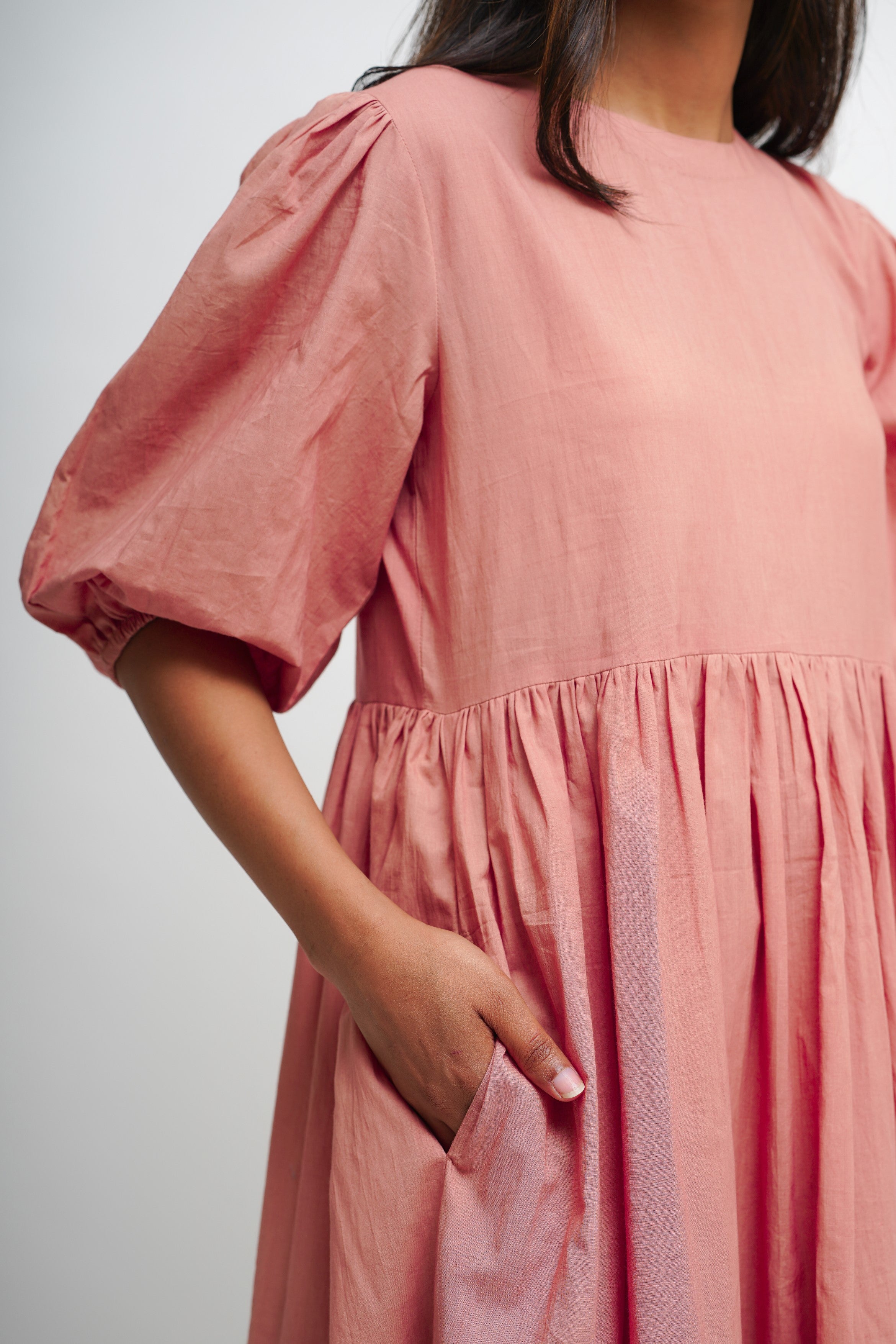 Soft Petal Pink Badal Dress