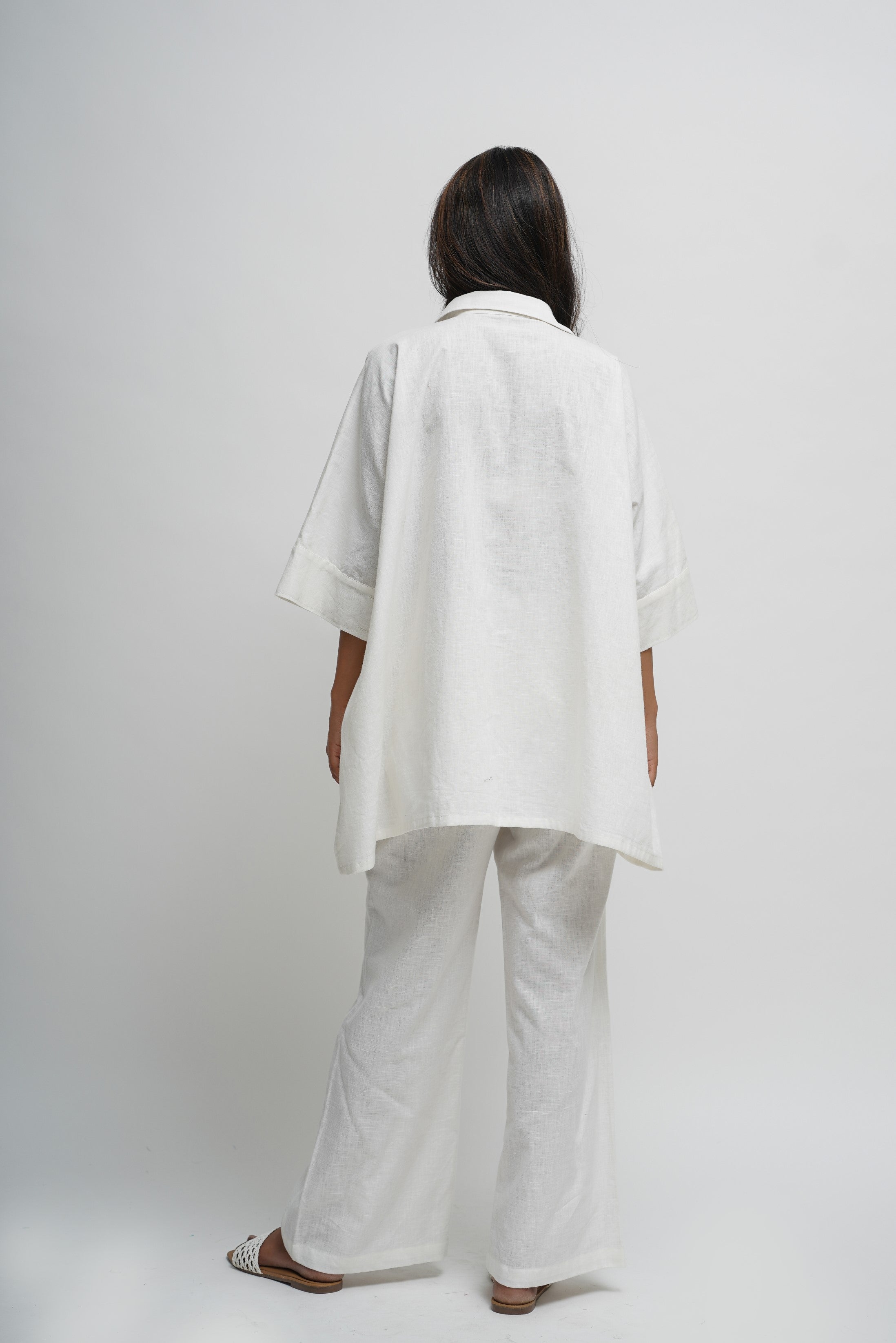 Blushing Pearl White Kai Co-ord
