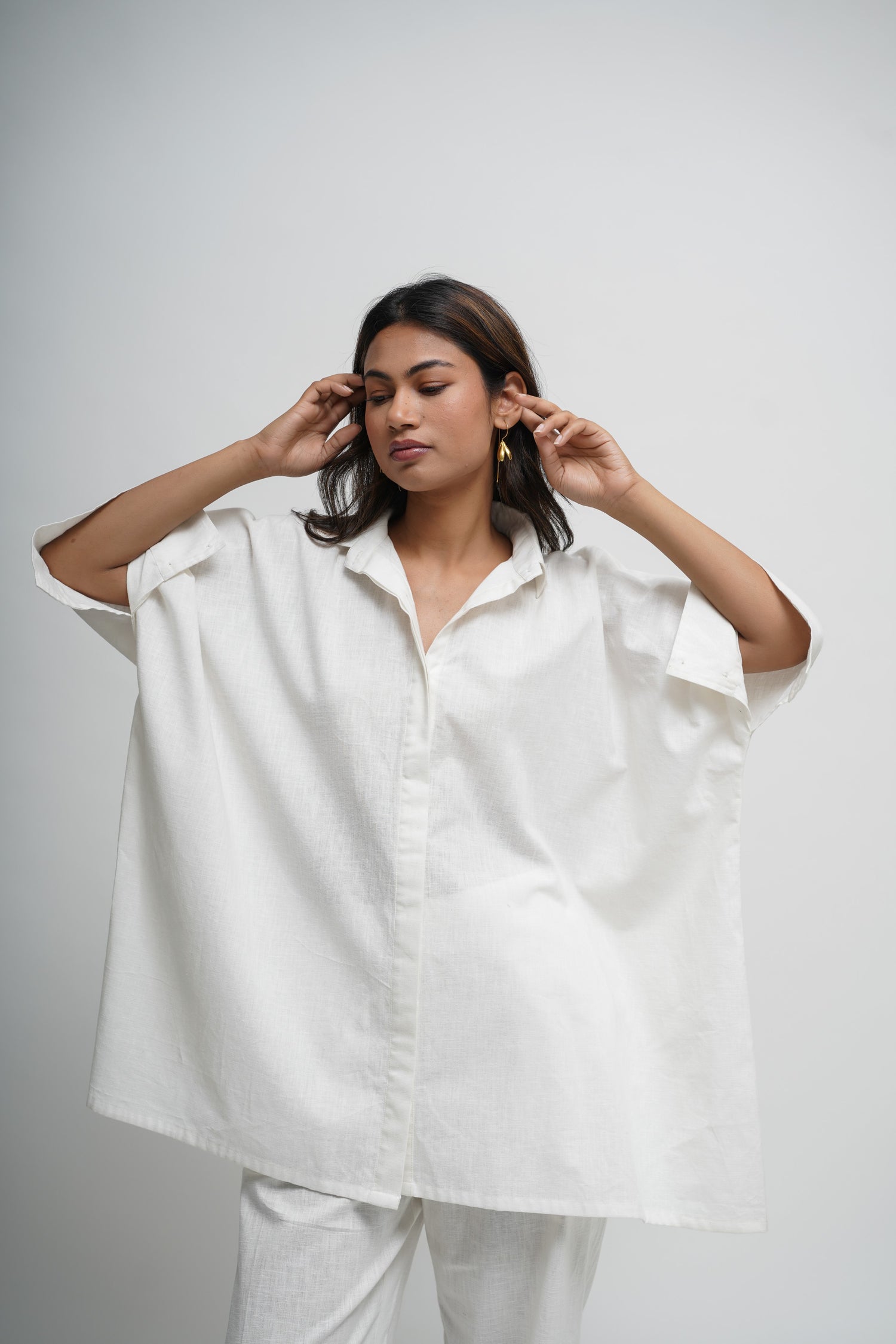 Blushing Pearl White Kai Co-ord