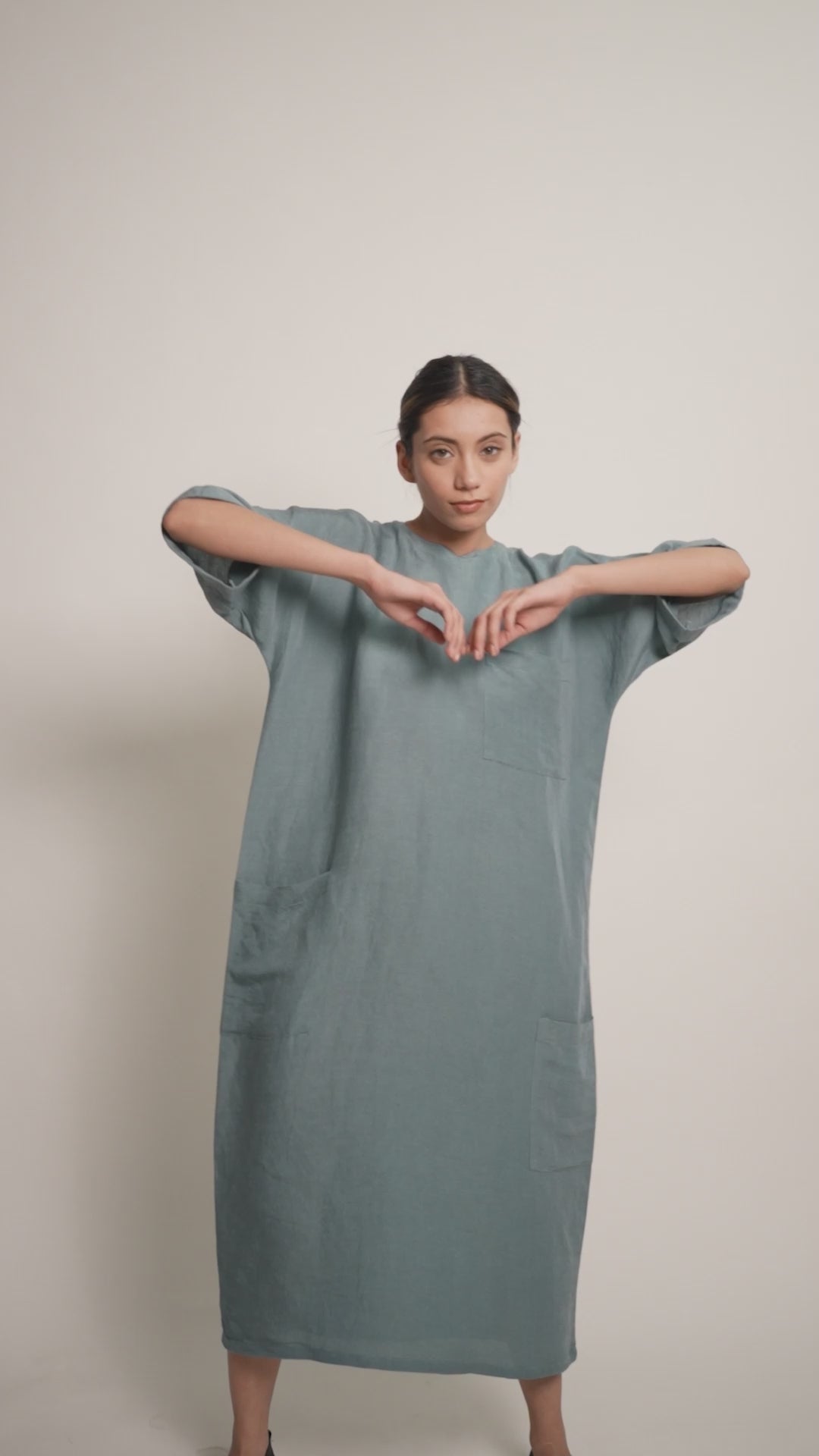 Terra Luna Blue Baba Dress