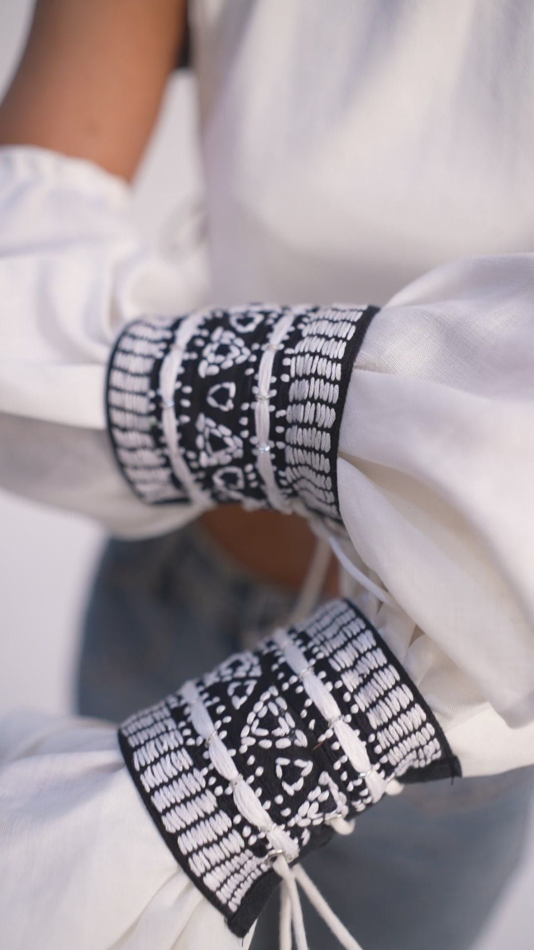 White Zen Handcuffs