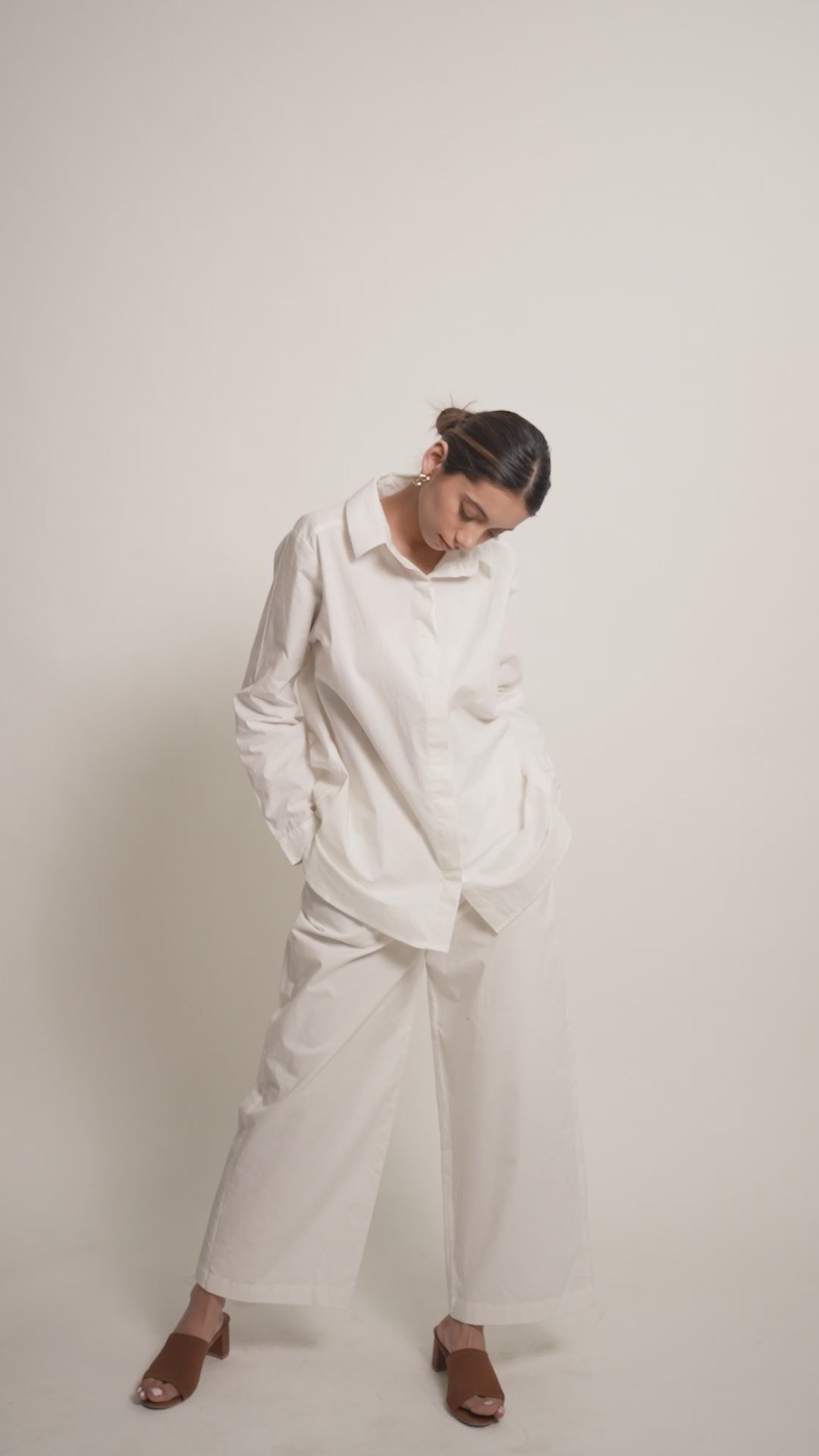 Blushing Pearl White Nina Co-ord