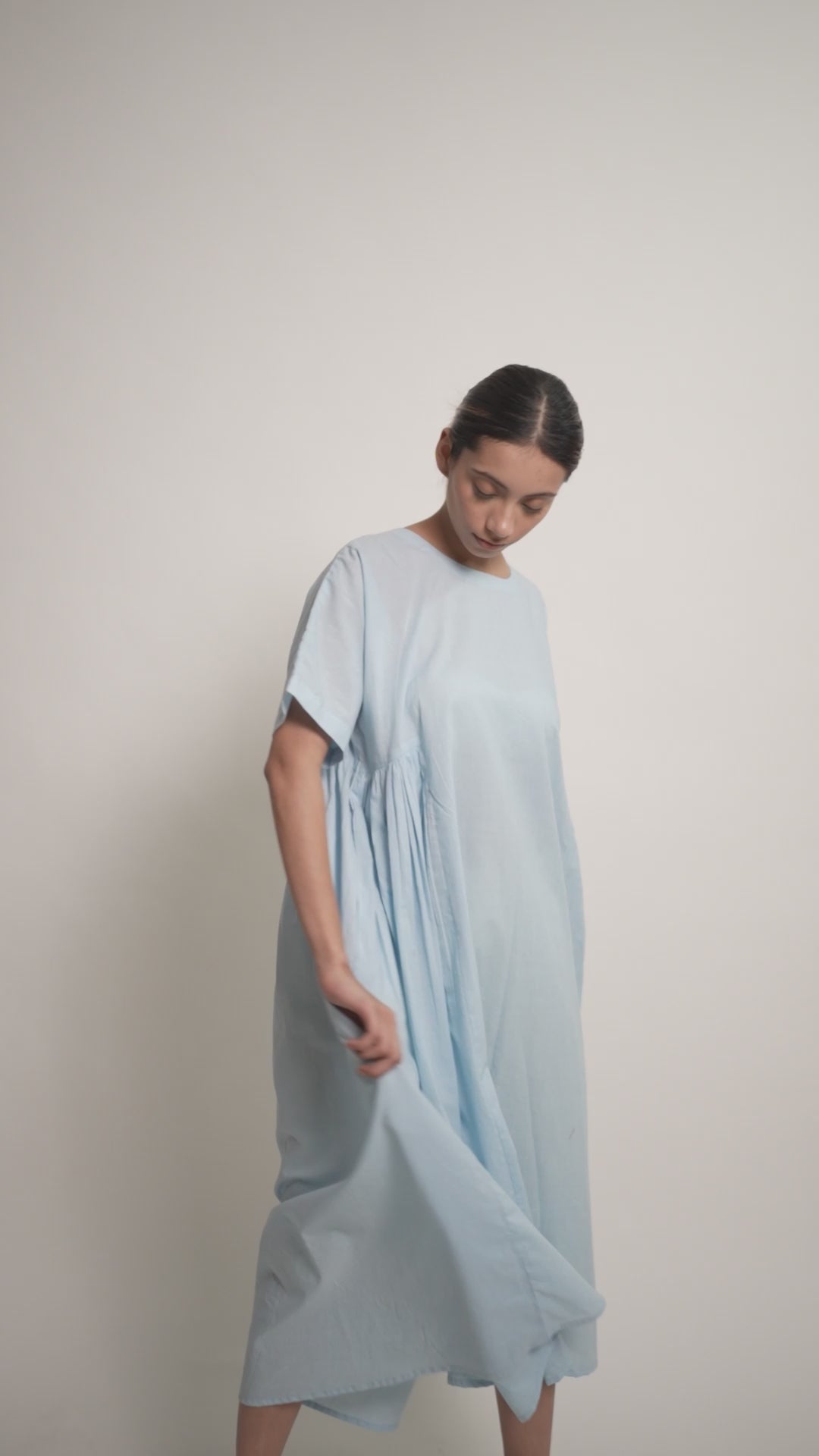 City Sky Blue Geb Dress