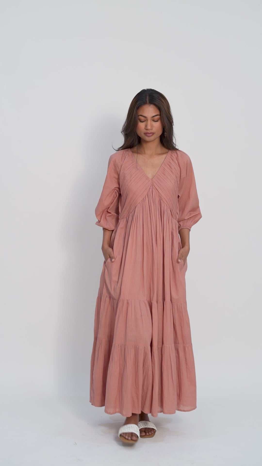 Soft Petal Kerki Dress