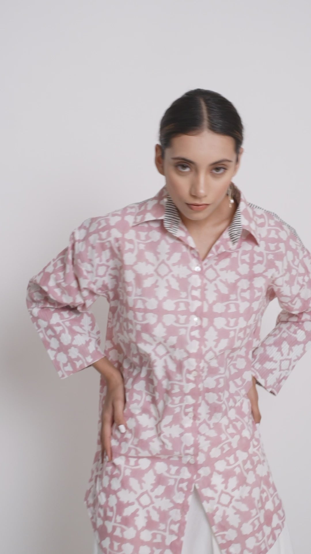 Merrie Pink Patch Shirt