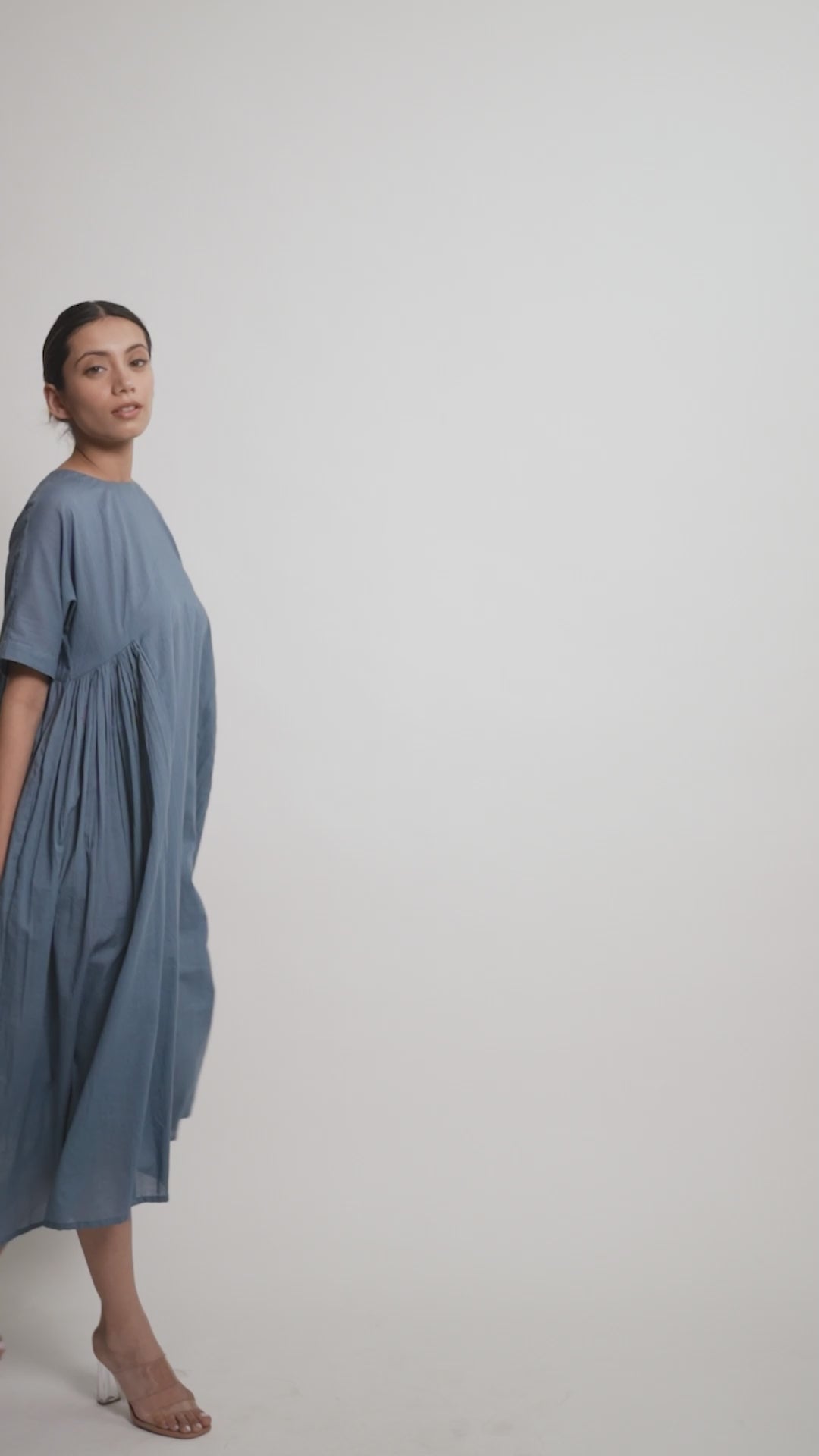 Piece of Sky Blue Geb Dress