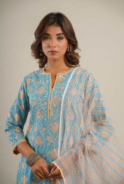 Gulzaar Set with Dupatta