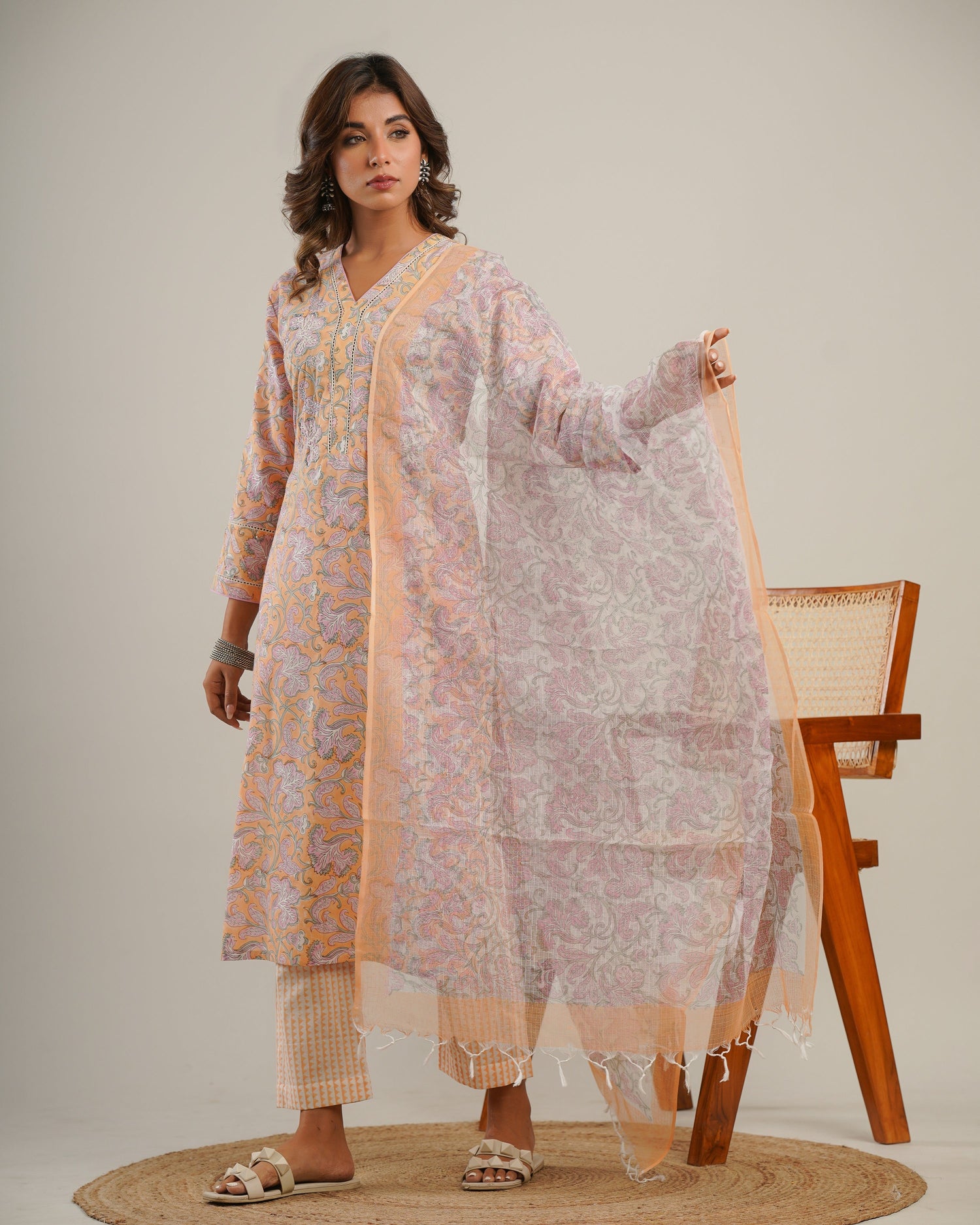 Seema Set with Dupatta