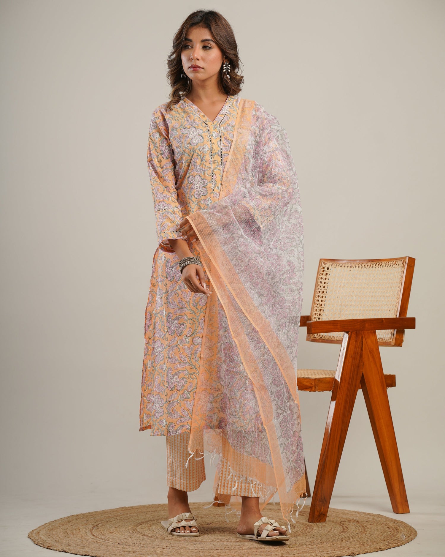 Seema Set with Dupatta