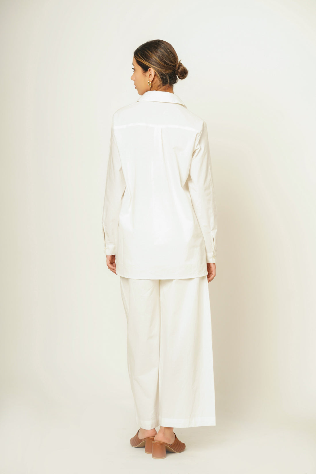 Blushing Pearl White Nina Co-ord