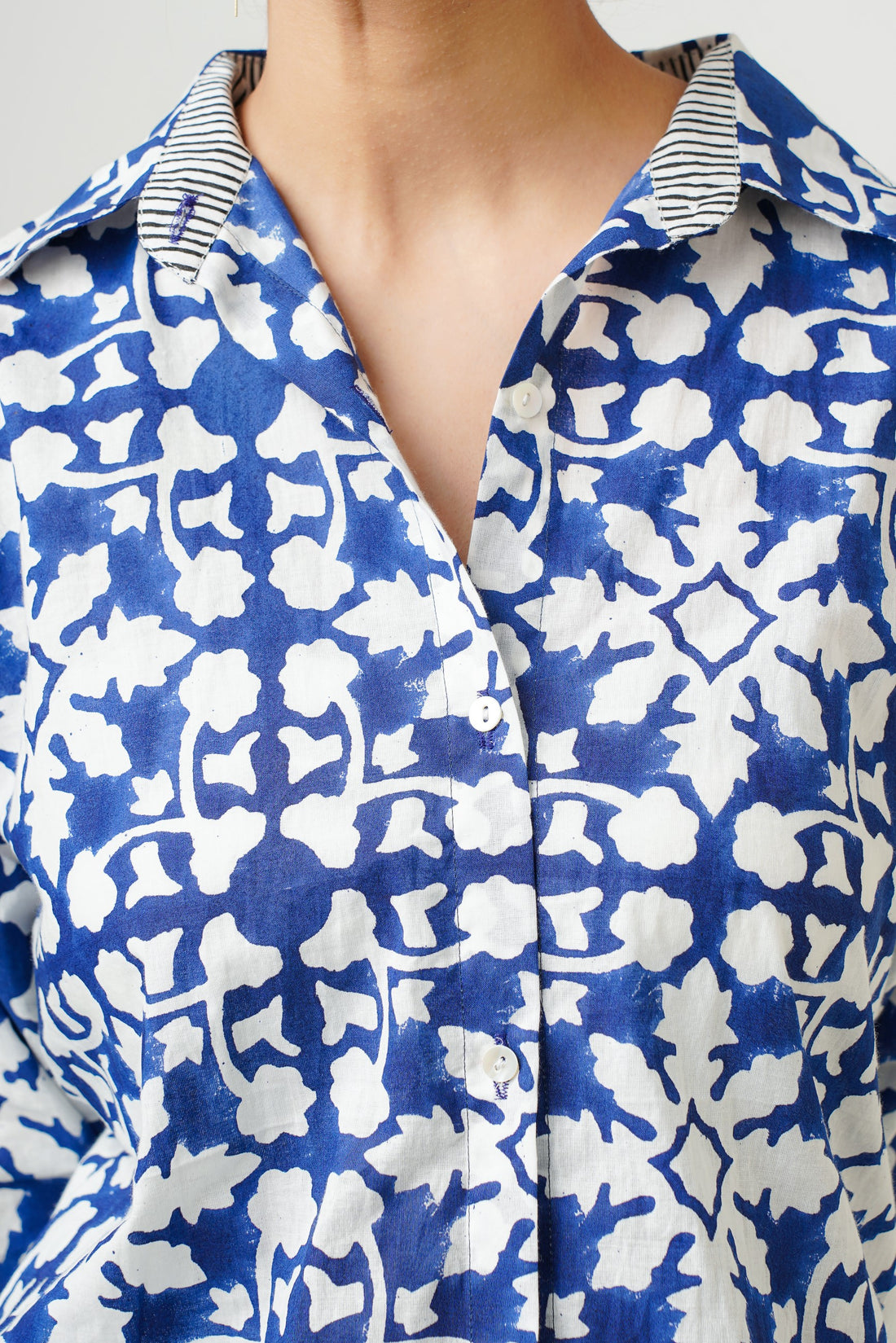 Nightfall Blue Patch Shirt