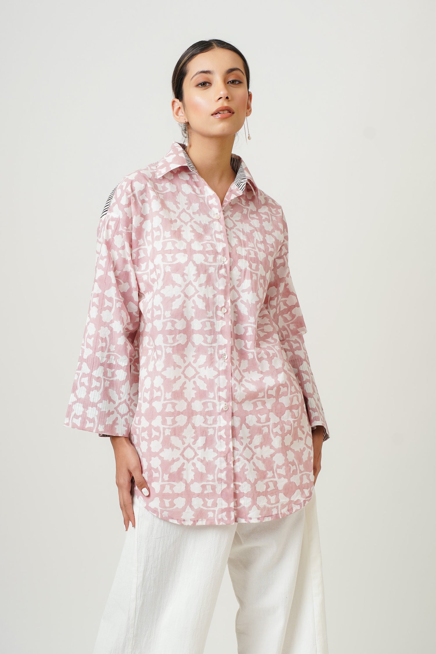 Merrie Pink Patch Shirt