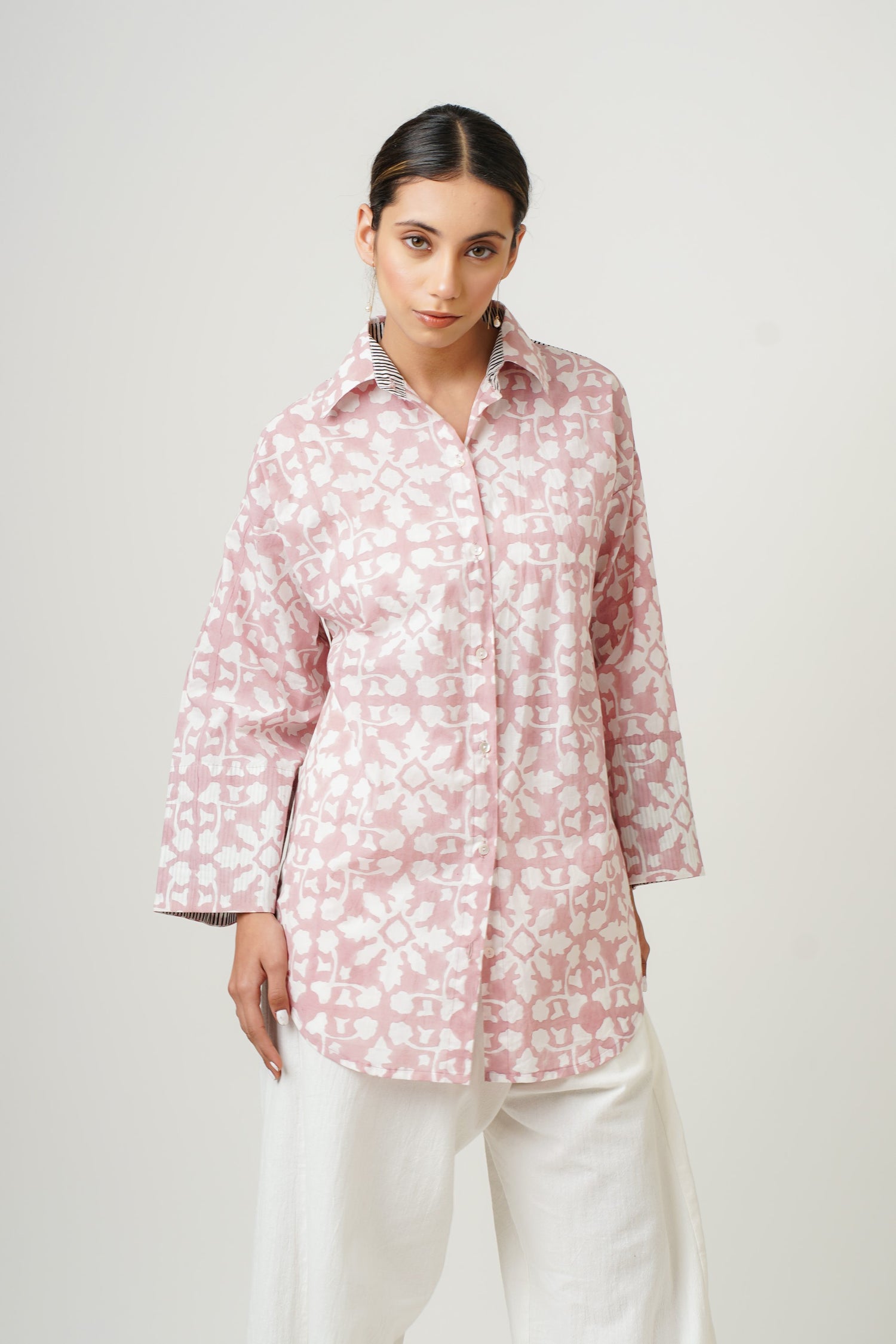 Merrie Pink Patch Shirt