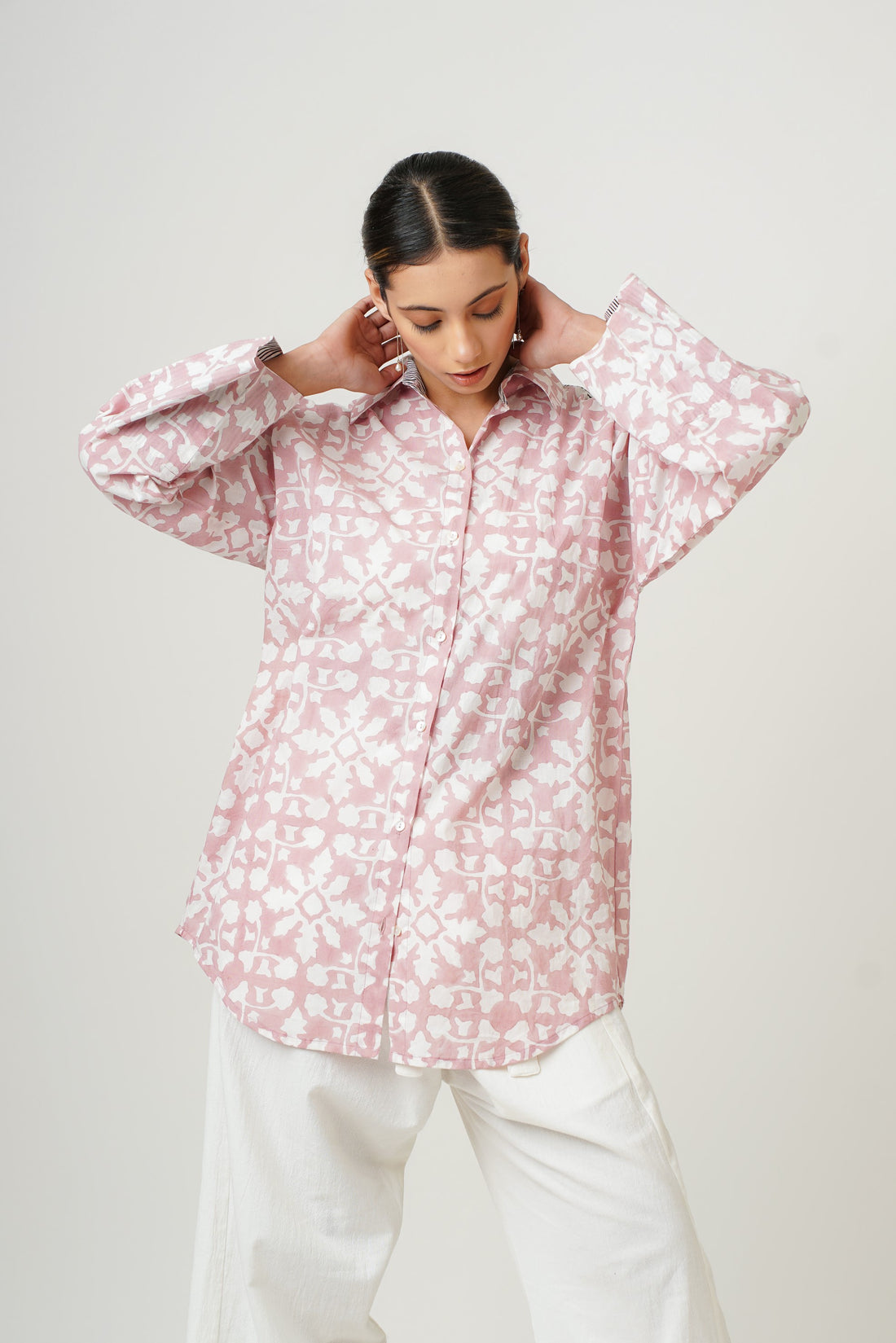 Merrie Pink Patch Shirt