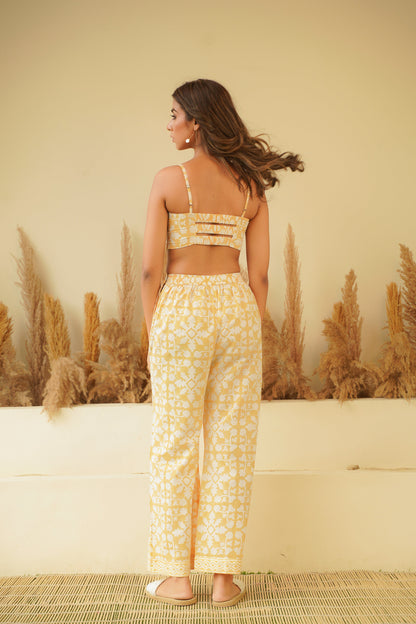 Tons Of Sun Bloom Co-ord with Bralette