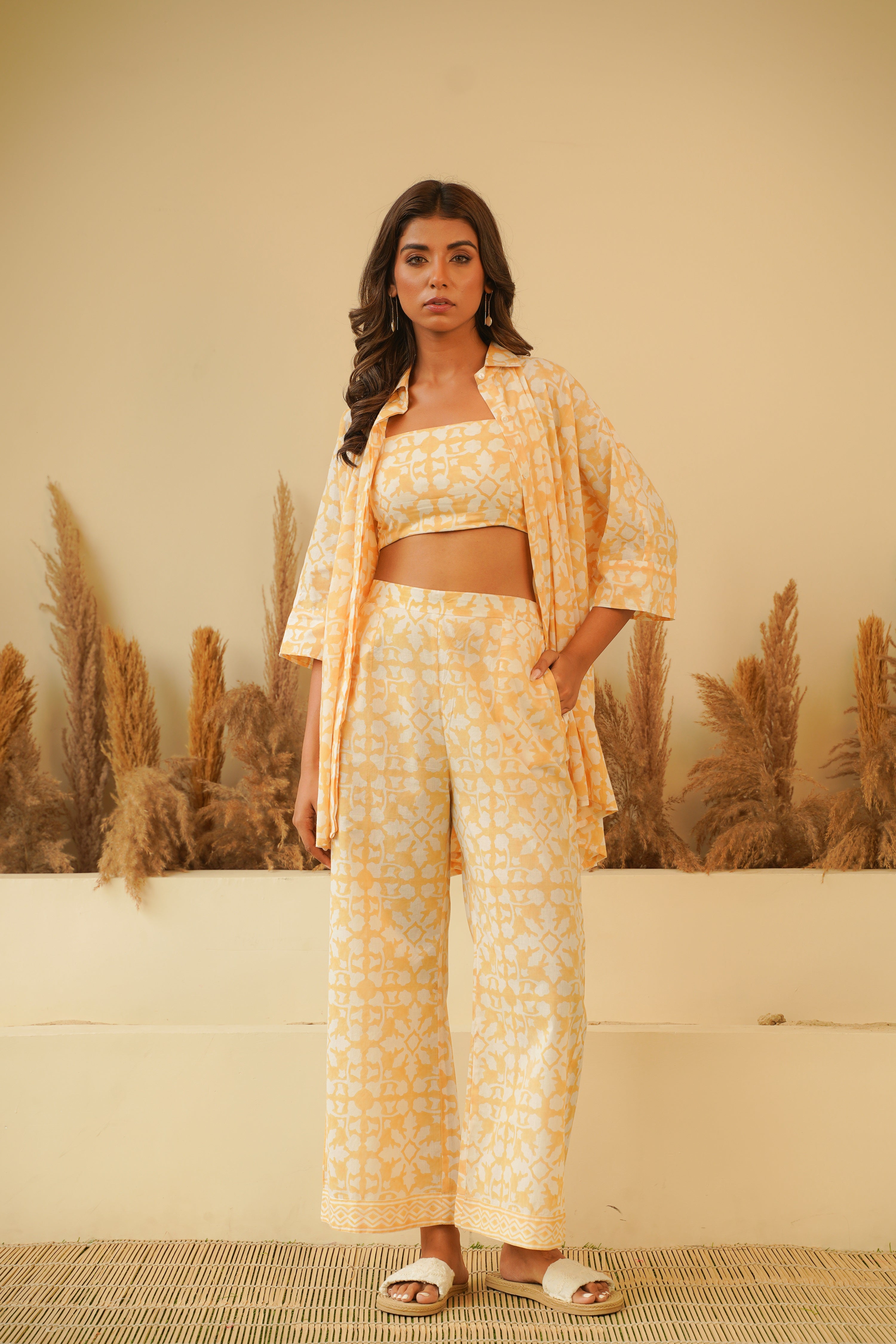 Tons Of Sun Bloom Co-ord with Bralette