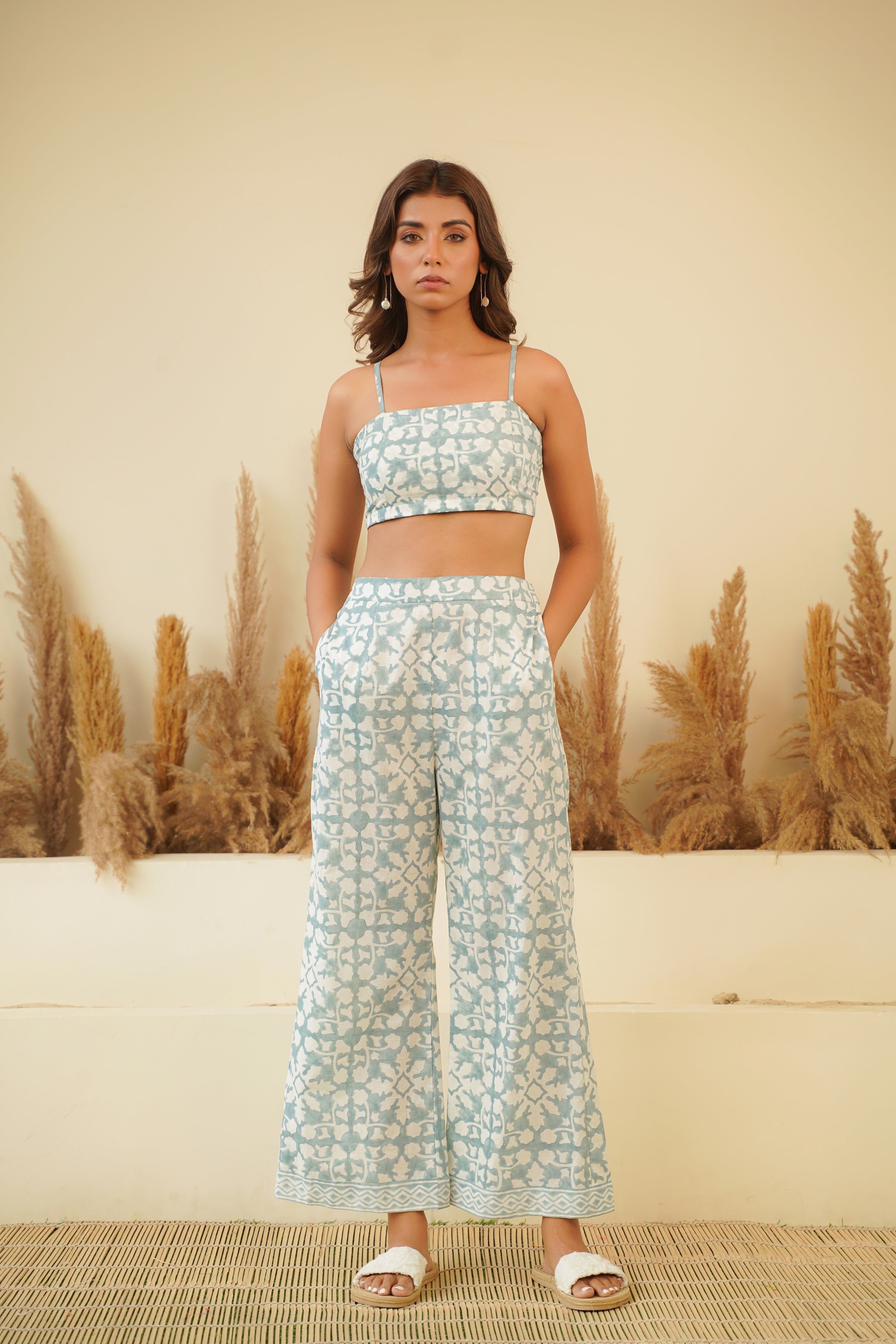 Sea Shaded Bloom Co-ord