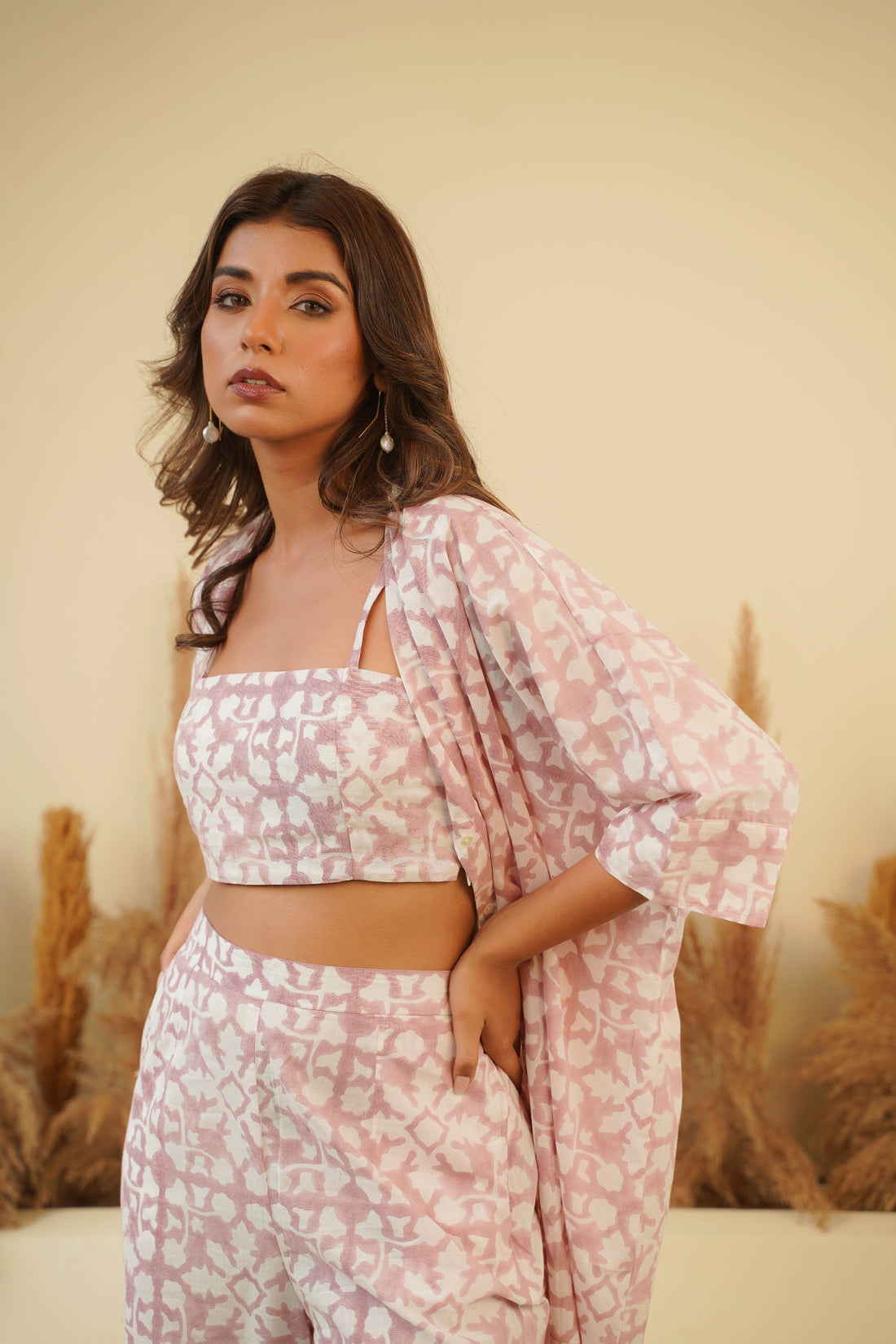 Merrie Pink Bloom Co-ord