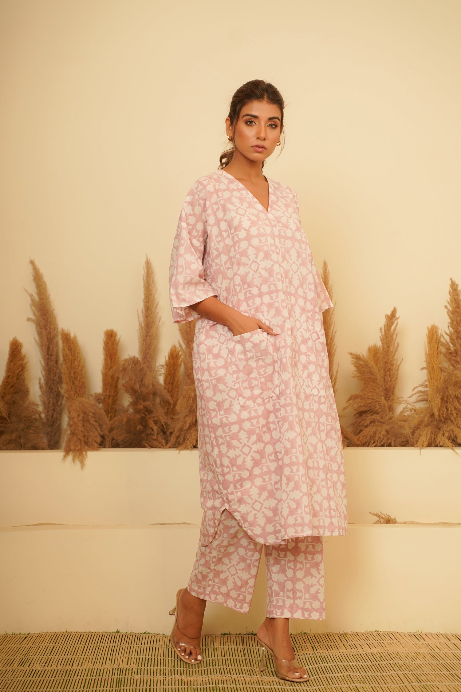 Merrie Pink Iris Co-ord