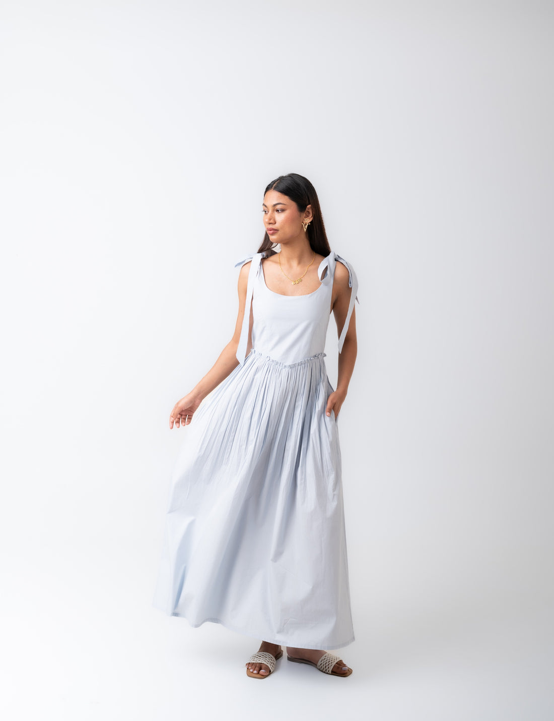 City Sky Blue Athena Dress