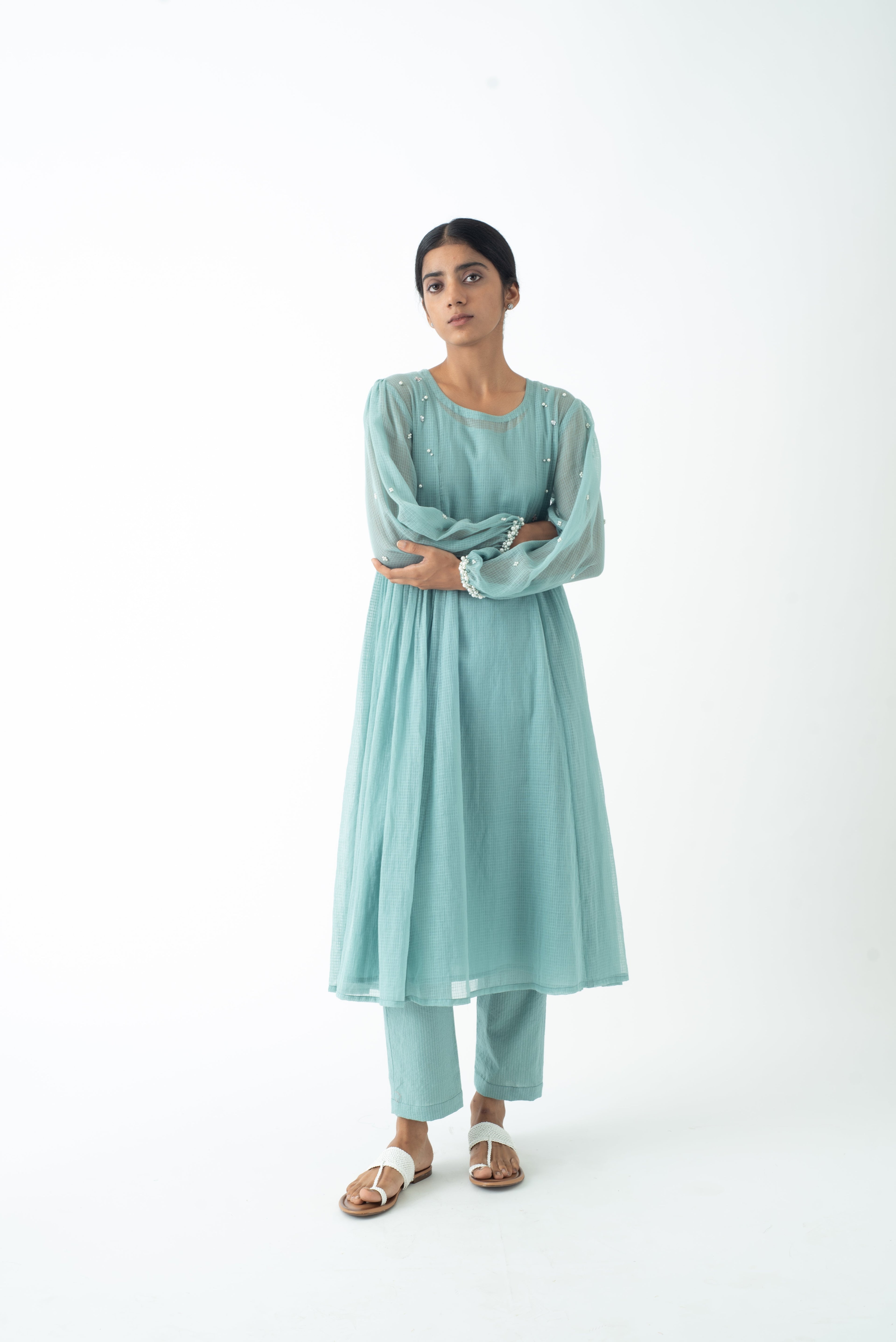 Malhaar Pearl Kurta and Inner Only