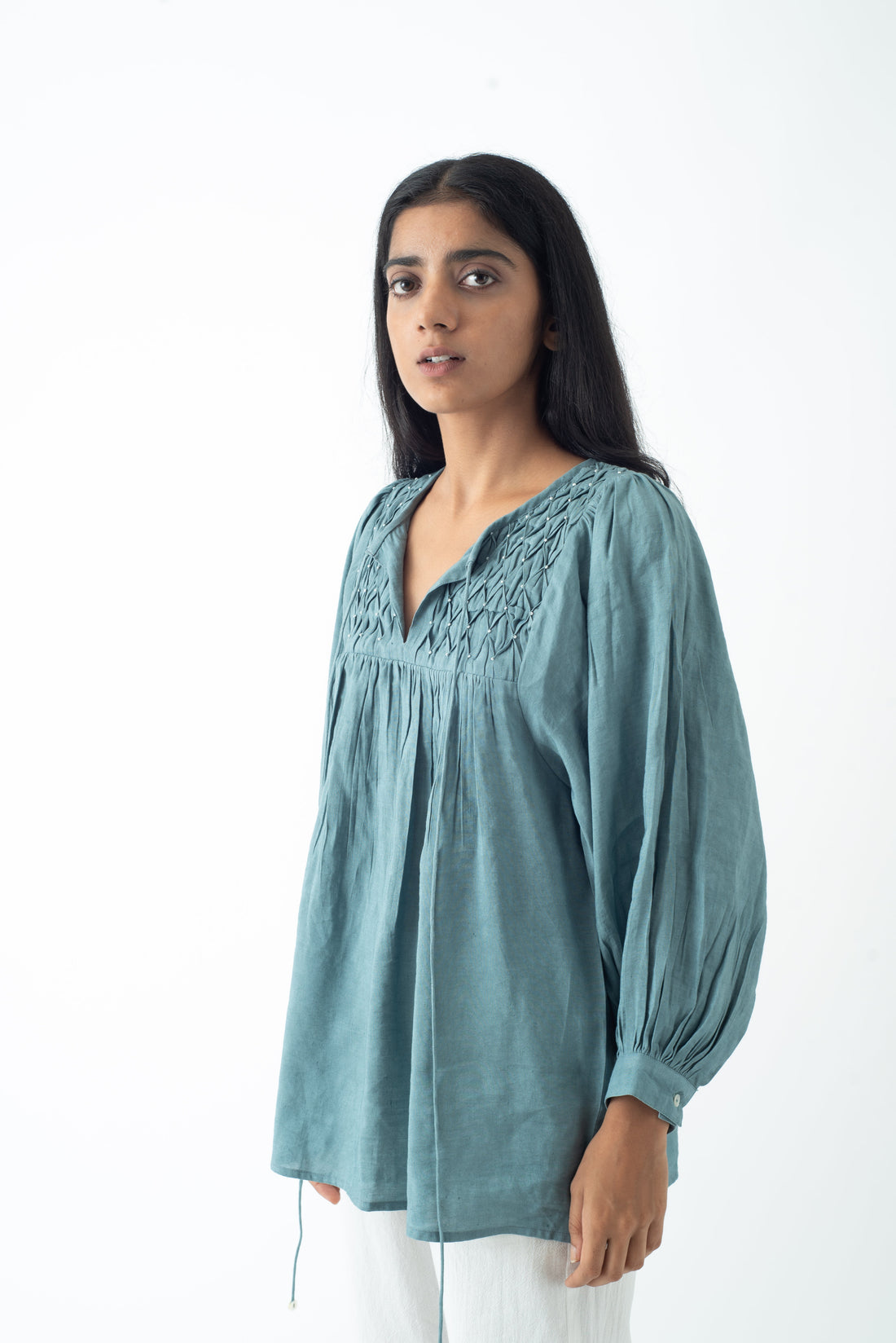 Terra Luna Blue Lana Top