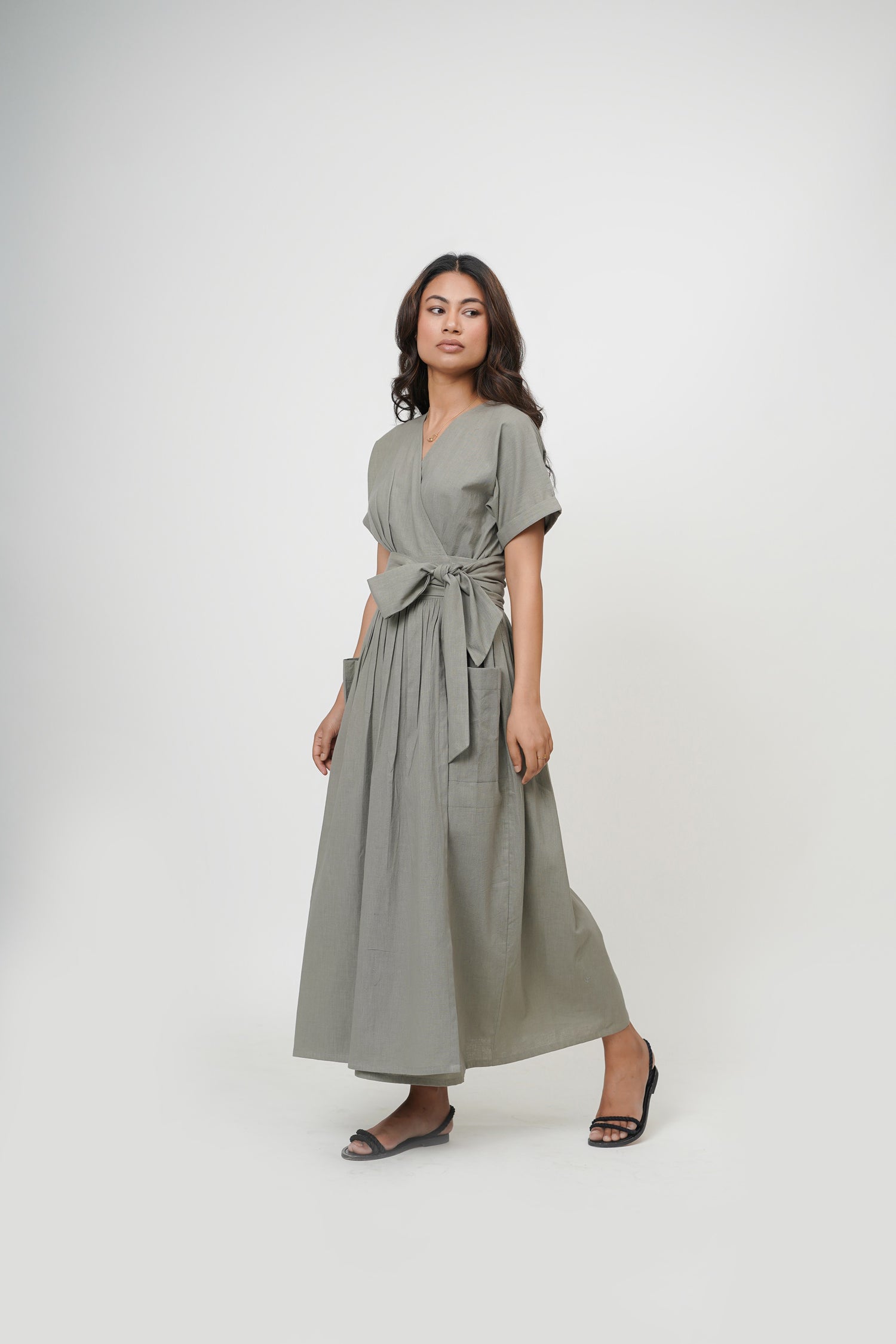 Grey Dusk Rei Dress