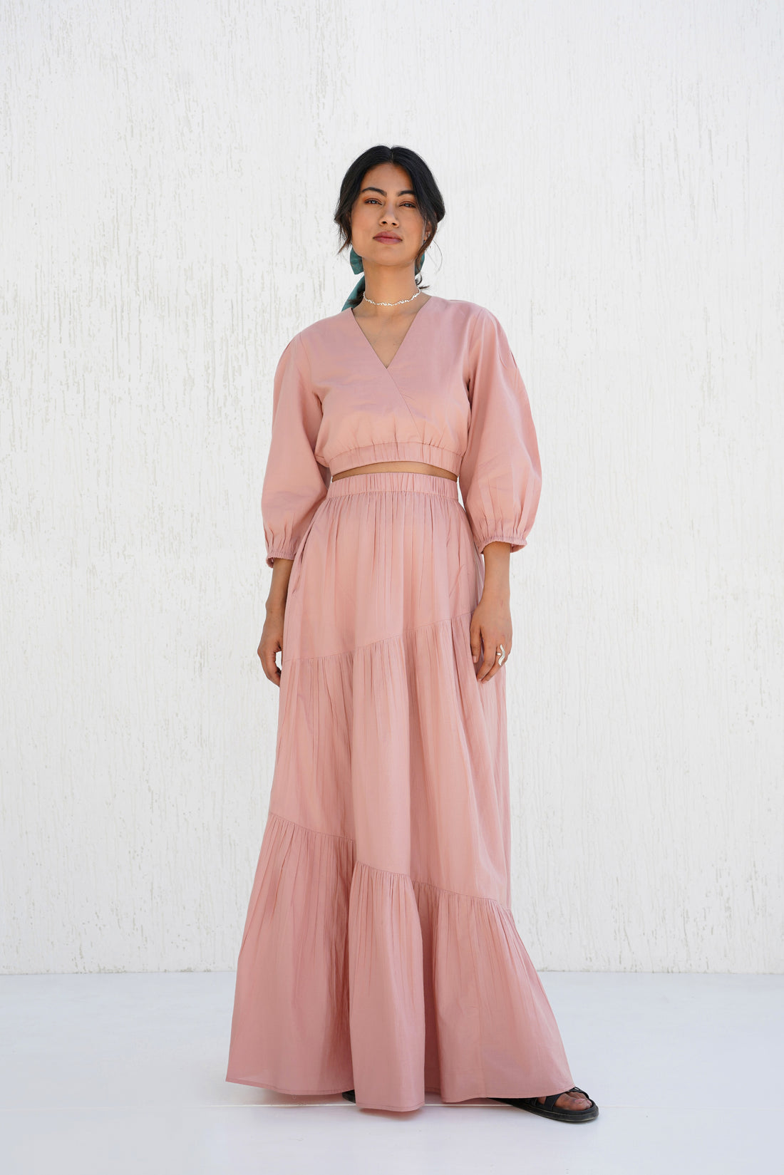 Rose Plume Ghana Set