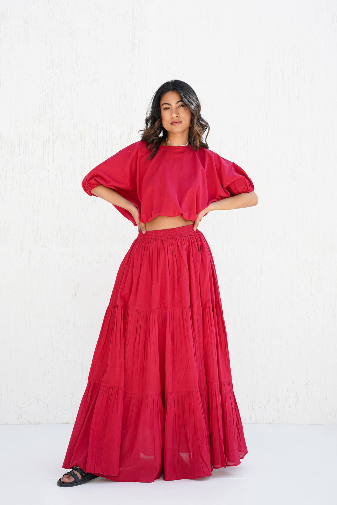 Crimson Red Giza Set