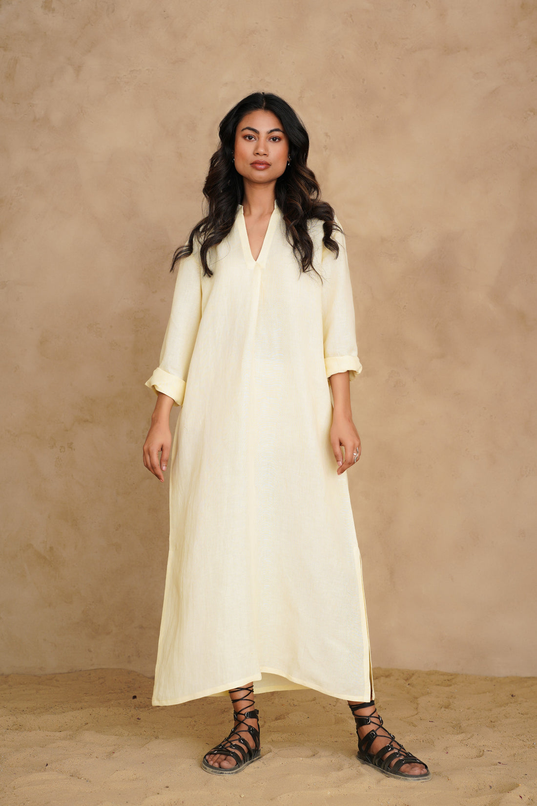 Butter Yellow Petra Dress
