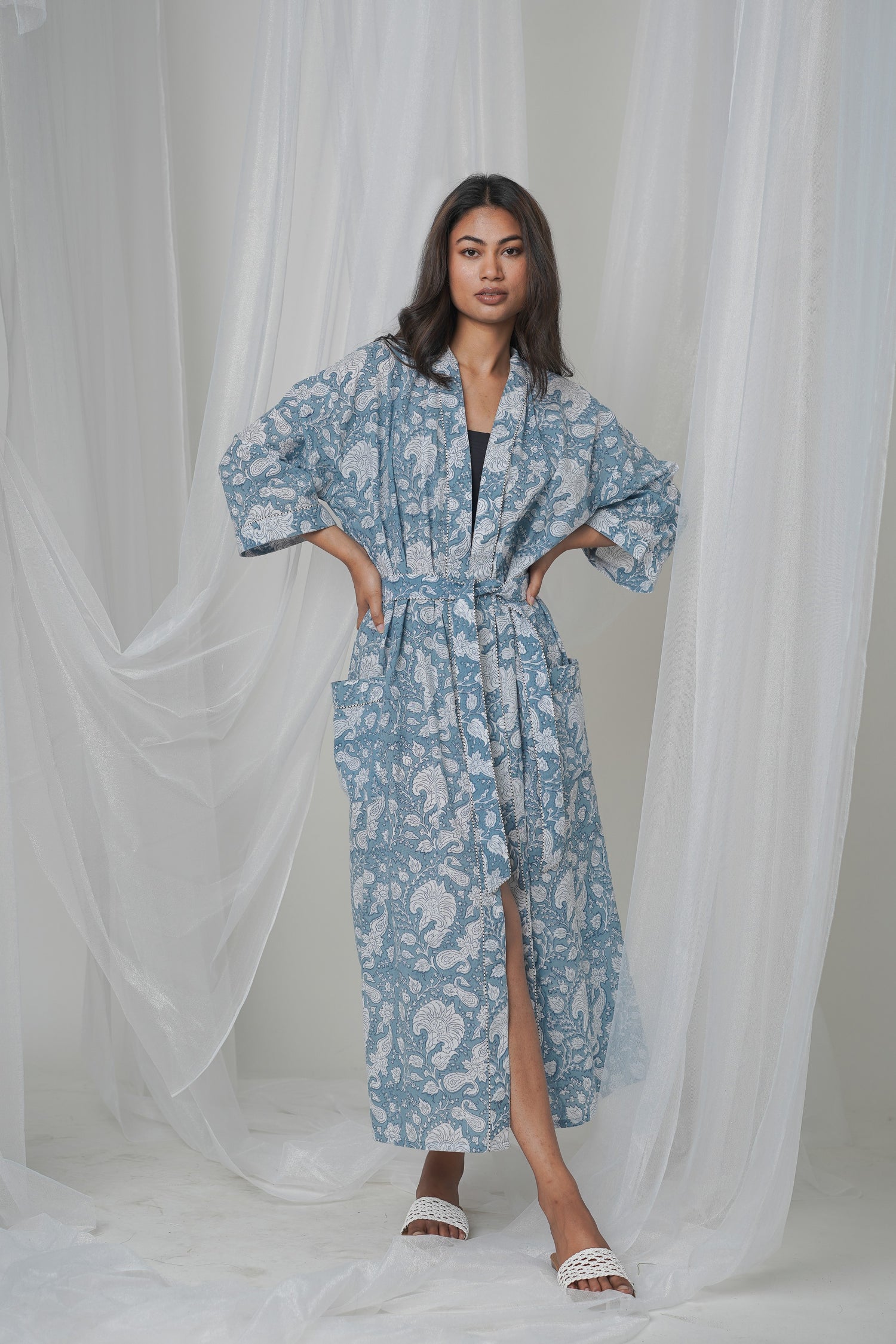 Paisely Arctic Robe