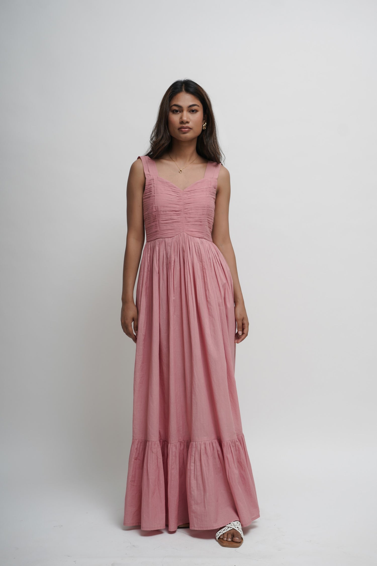 Rose Plume Dew Dress