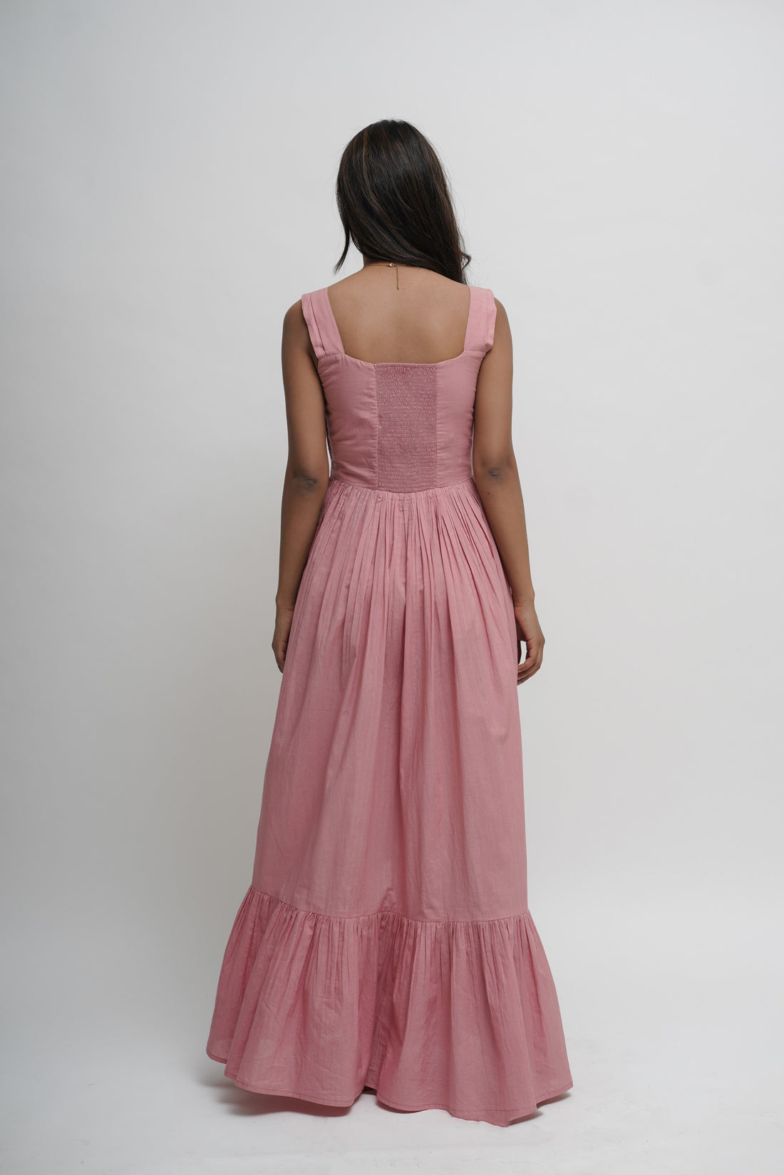 Rose Plume Dew Dress