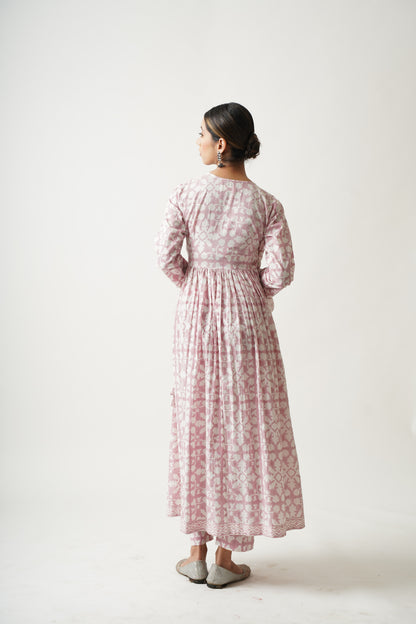 Merrie Pink Maya Kurta