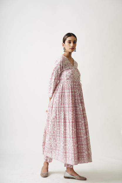 Merrie Pink Maya Kurta