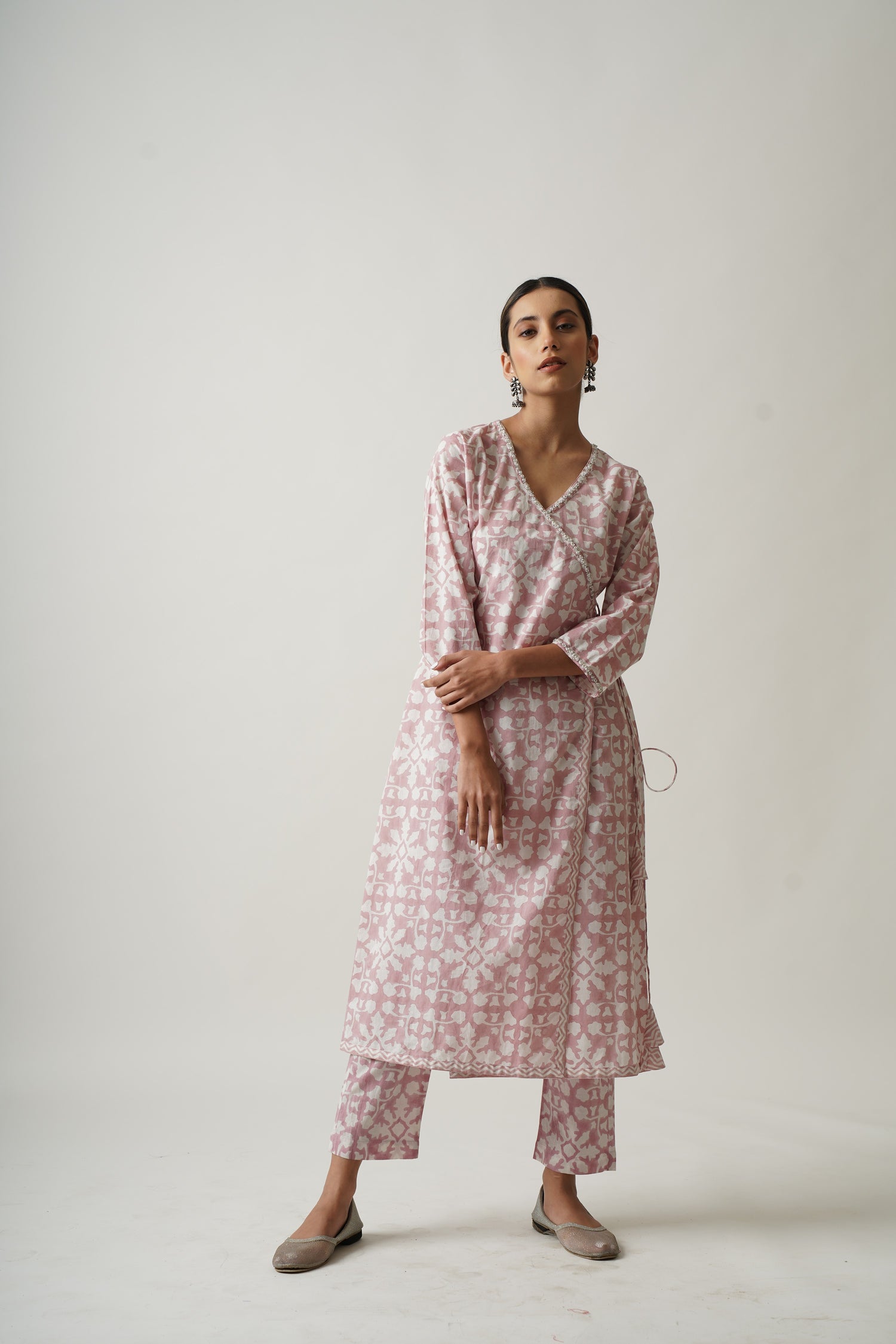 Merrie Pink Layla Kurta