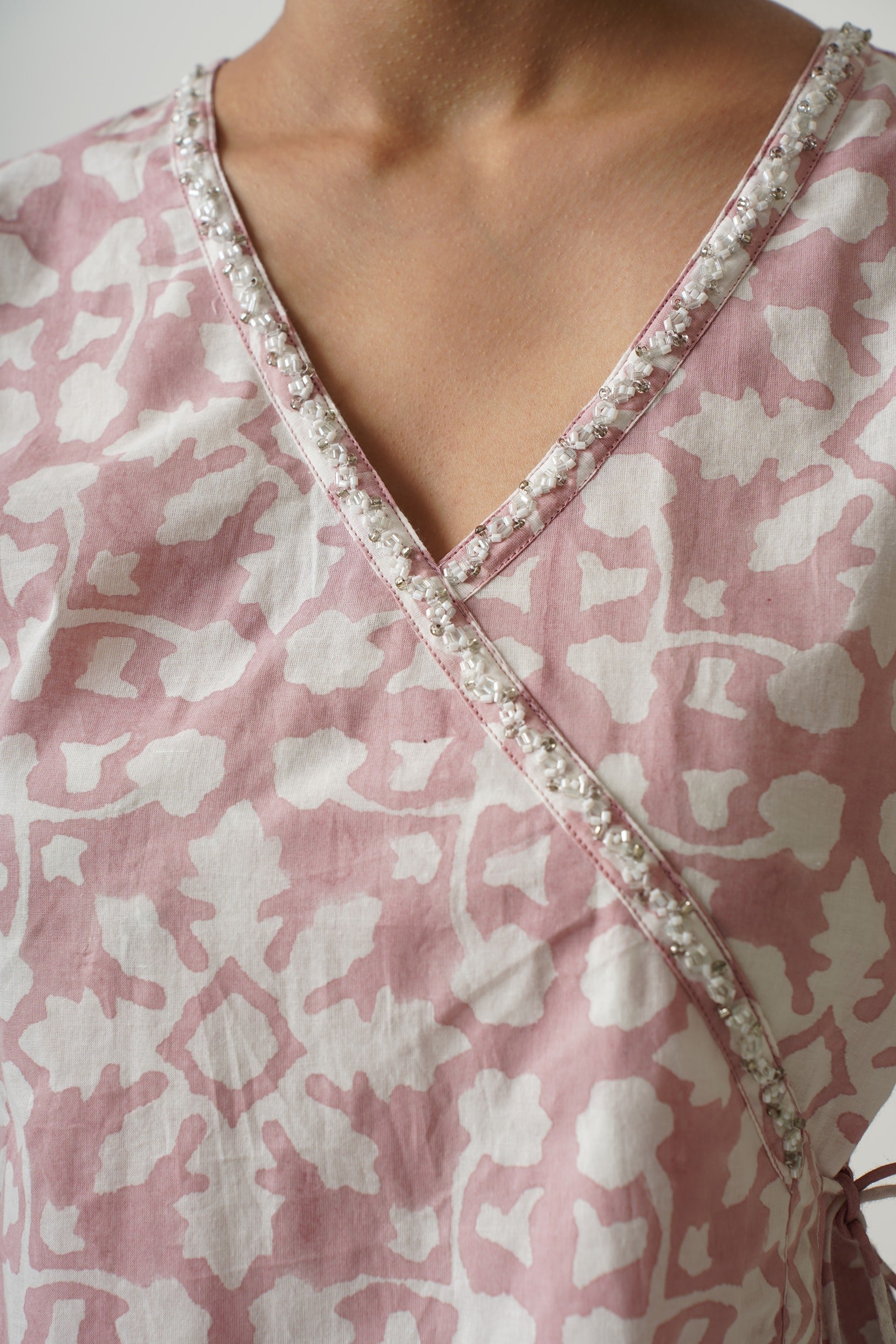 Merrie Pink Layla Kurta