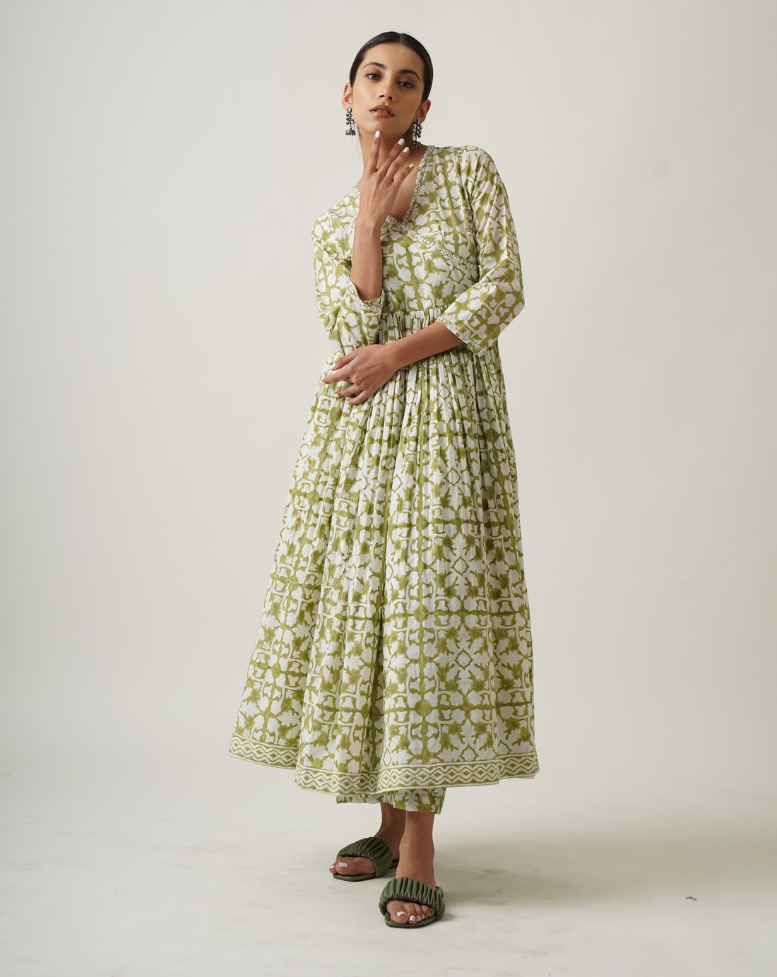 Spring Grass Maya Kurta