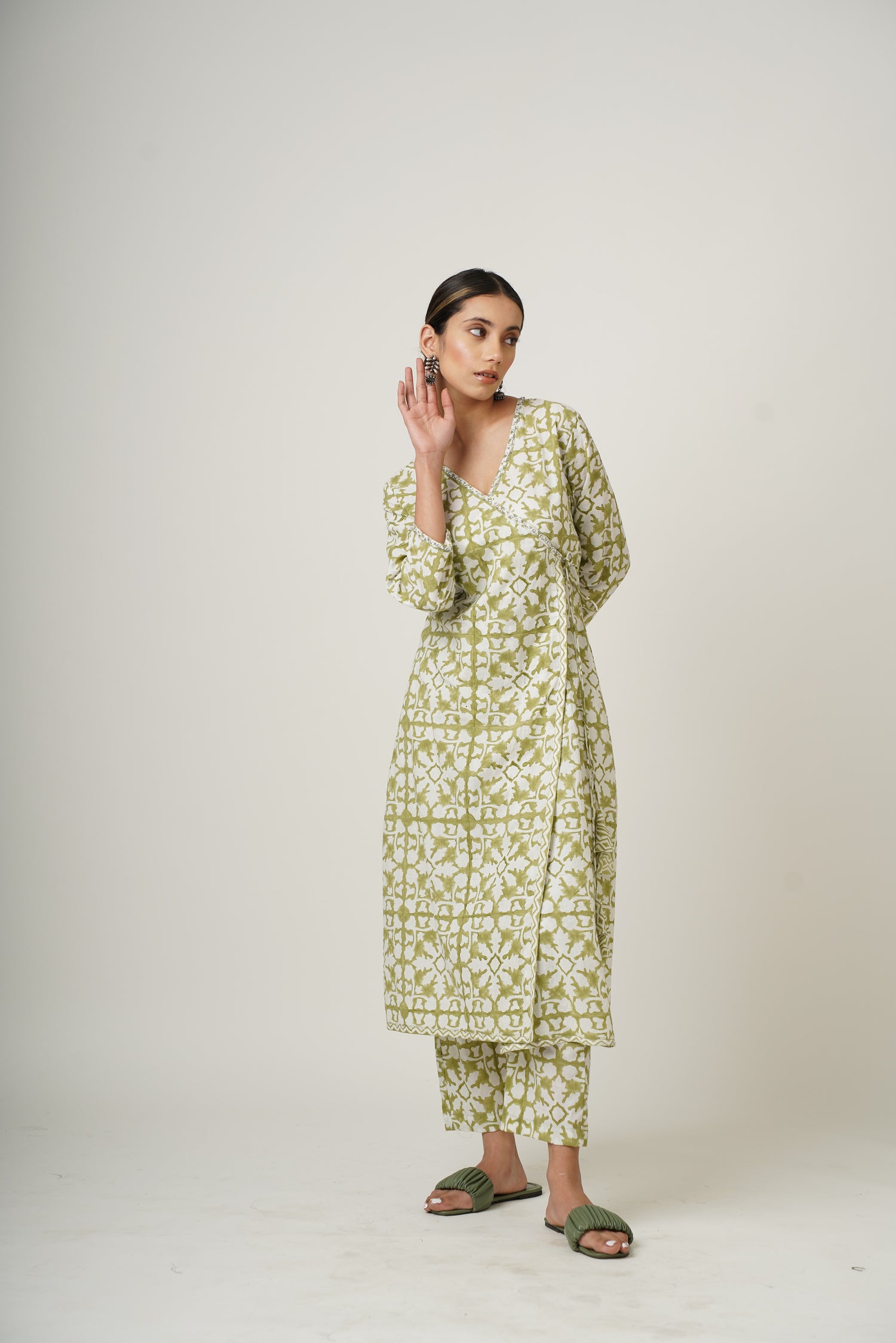 Spring Grass Layla Kurta