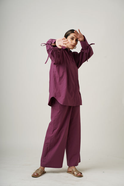 Aubergine Dina Co-ord