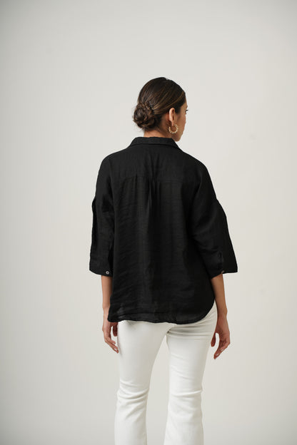 Warm Black Dina Shirt