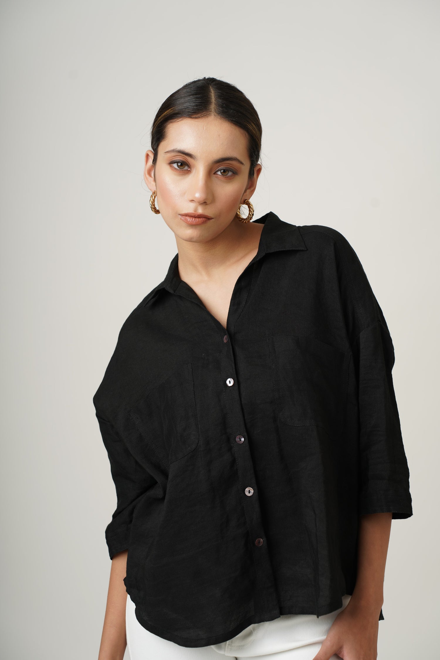 Warm Black Dina Shirt